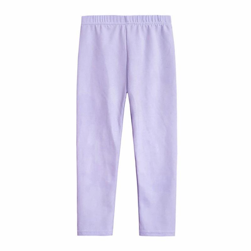 Леггинсы для девочек, однотонные детские леггинсы, мягкие, удобные леггинсы