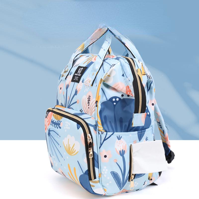 Многофункциональная сумка для мамы, рюкзак для мамы и ребенка с принтом, новая модная дорожная повседневная сумка, разделительная сумка для хранения влажной и сухой воды