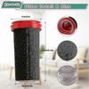 3 Pack 25.2v/21.6v Filter For Bosch Flexxo Series 4 Cordless Vacuum Cleaner Bbh32101 Etc,replace