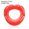Silicone Mouth Shape Mouth Plug Bound Flirting Toy Adult Alternative Temperament and Interest Articles for Use Oral Sex
