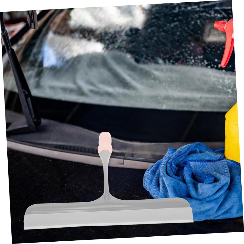 Silicone Scraper Wiper Durable For Window Glass Shower Door Kitchen Countertops Multi-Surface Car Glass Dewatering Cleaning Tool