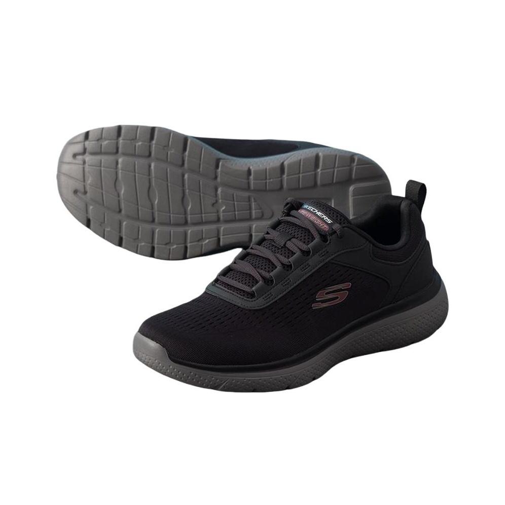 Skechers Мужские беговые кроссовки из пены с эффектом памяти, удобные, универсальные, с амортизацией 8790360-BLK