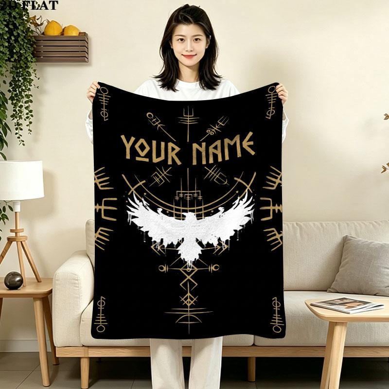Custom Viking Blanket, High quality Comfortable for All Seasons, Home Decor, Warmth and Comfort