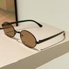 Винтажные овальные солнцезащитные очки Новые стильные с полной оправой Градиентные Уличные Повседневные Очки Женские Модный Дизайнерский Бренд Солнцезащитные Очки