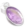 Natural Ametrine Gemstone 925 Sterling Silver Jewelry Pendant 2.29" U0O54
