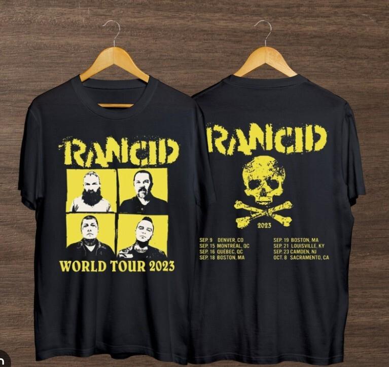 Rancid Radio Music Tour Black Unisex T-Shirt Unisex T-Shirt