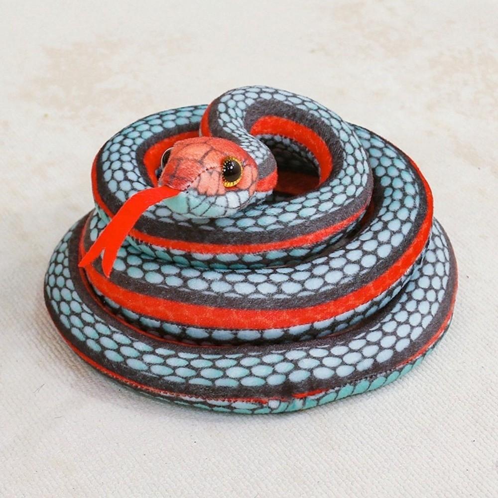 Soft Simulation Snakes Plush Toy Lifelike Long Snakes Plush Toy Funny Birthday Gift
