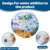 Sensory Water Mat Thickened Sensor Play Water Sensor Cat Mat Pet Supplies Cleaning Cooling Mat Pet Cat Water Bed Game Mat