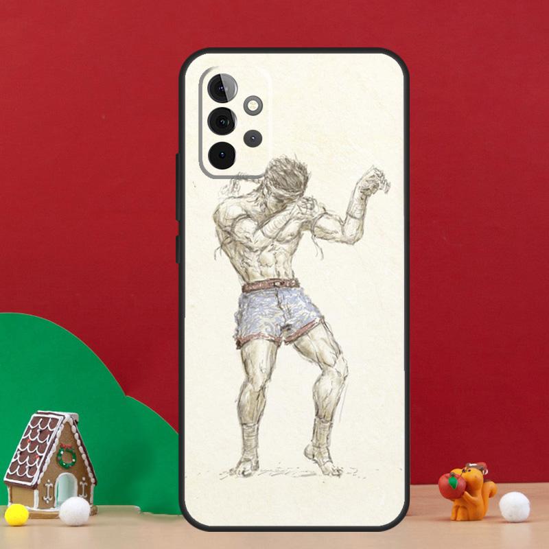 Кейс для боя Муай Тай Кикбоксинга Для Samsung Galaxy A54 A06 A16 A26 A36 A56 A53 A32 A52 A33 A13 A55 A35 A15 A14 A34 A17