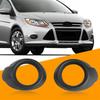 LH & RH Front Bumper Fog Light Bezel Housing Cover For Ford Focus 2012 2013 2014