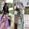 Chic Girl Korean High-quality Short-sleeve Suit Jacket Soft And Exquisite Fabric