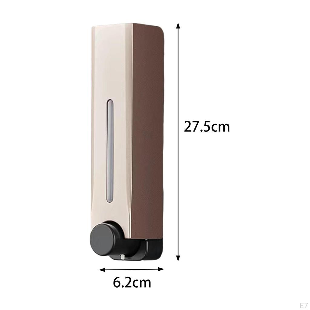 500ml Manual Shampo Soap Dispenser Shower Gel for Kitchen Durable