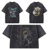 Unisexs Japanese Anime Demon Slayer Printed Tshirt Fashionable YK Spring and Summer Wearing Unisexs and Womens Tshirts