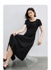 Qianqian French Style Square Neck Dress