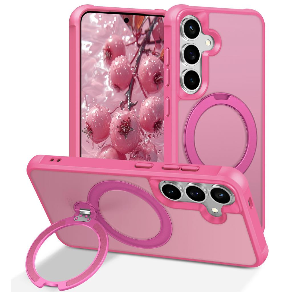 For Samsung Galaxy S26 Magnetic Case Kickstand TPU PC Shockproof Phone Back Cover