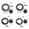 Hardened Steel 46T 23T Gear Set Compatible With Multiple RC Models For Enhanced Power Transmission Efficiency