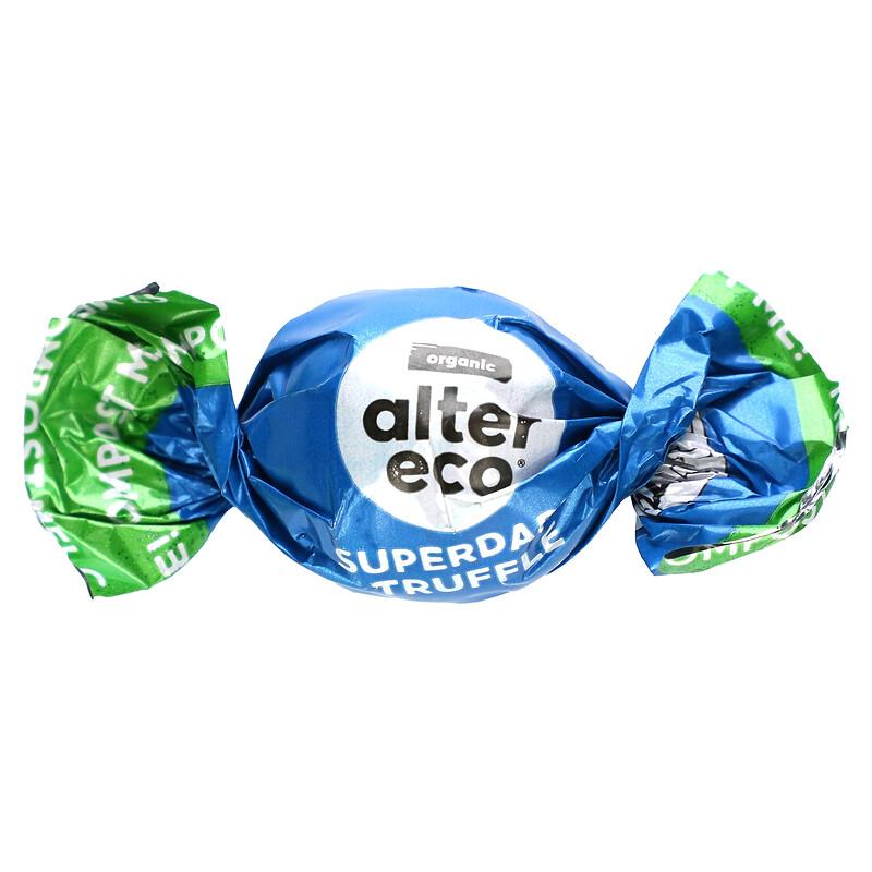 Organic Dark Chocolate Truffles, Superdark, 80% Cacao, 10 Truffles, 4.2 oz (120 g)