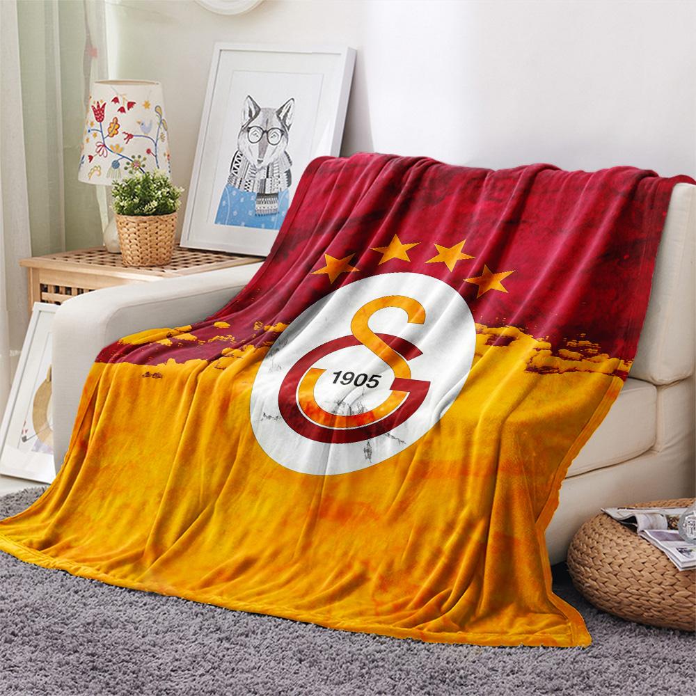Galatasaray S.K Flannel Blanket, High quality Comfortable for All Seasons, Home Decor, Warmth and Comfort