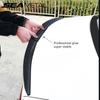 Carbon Fiber Rear Trunk Spoiler Wing Lip Spoiler Tail Trunk Boot Roof Trim Sticker