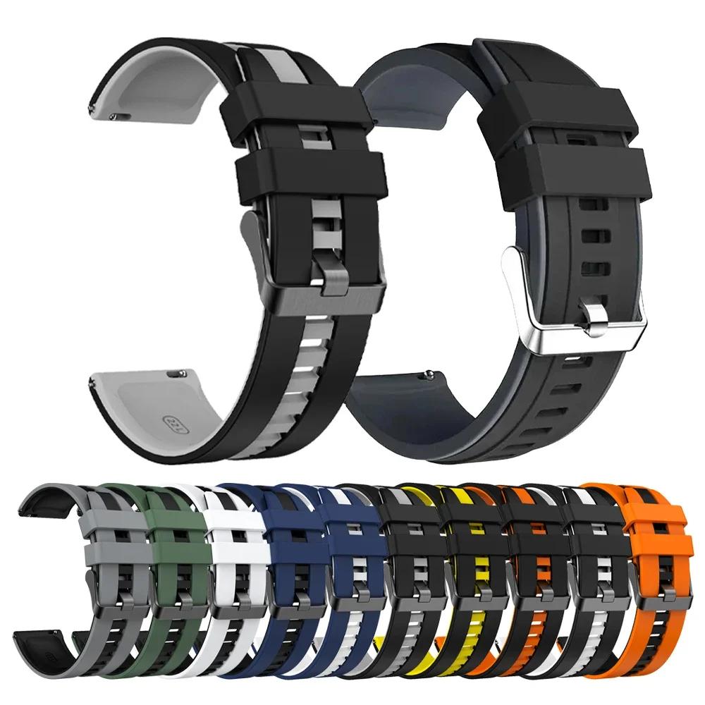 Силиконовый ремешок 20 22 мм для POLAR Vantage M M2/V2 SHIFT/V3/Grit X Ремешок для SUUNTO 9 PEAK PRO/DLC/5 PEAK/VERTICAL Браслет Correa