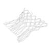 2pcs Durable Basketball Nets Nylon White Universal Heavy Duty Basketball Net Replacement in All Weather for Indoor