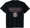 Детская футболка Harvard University с выцветшим гербом Veritas XS-4XL
