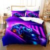 Luxury Car Duvet Cover Set Cartoo Bedding Set for Kids Boys Polyester Bedding Set King Size