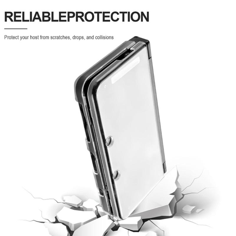 Прозрачный Жесткий PC Чехол Защитная Крышка Кожа для Новой 3DS XL Игровой Консоли Прозрачный Кристалл Полное Покрытие Защитные Чехлы