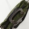 PRADA 2WAYShoulder Handbag BN1107 khaki Nylon Women Used
