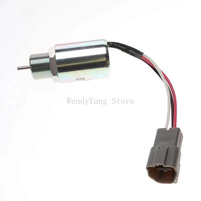 SA-3725-12 30A87-00040 Соленоид отключения подачи топлива для двигателя Mitsubishi L2E L3E S3L S4L Volvo EC15 Toro 223D Mahindra 12VDC