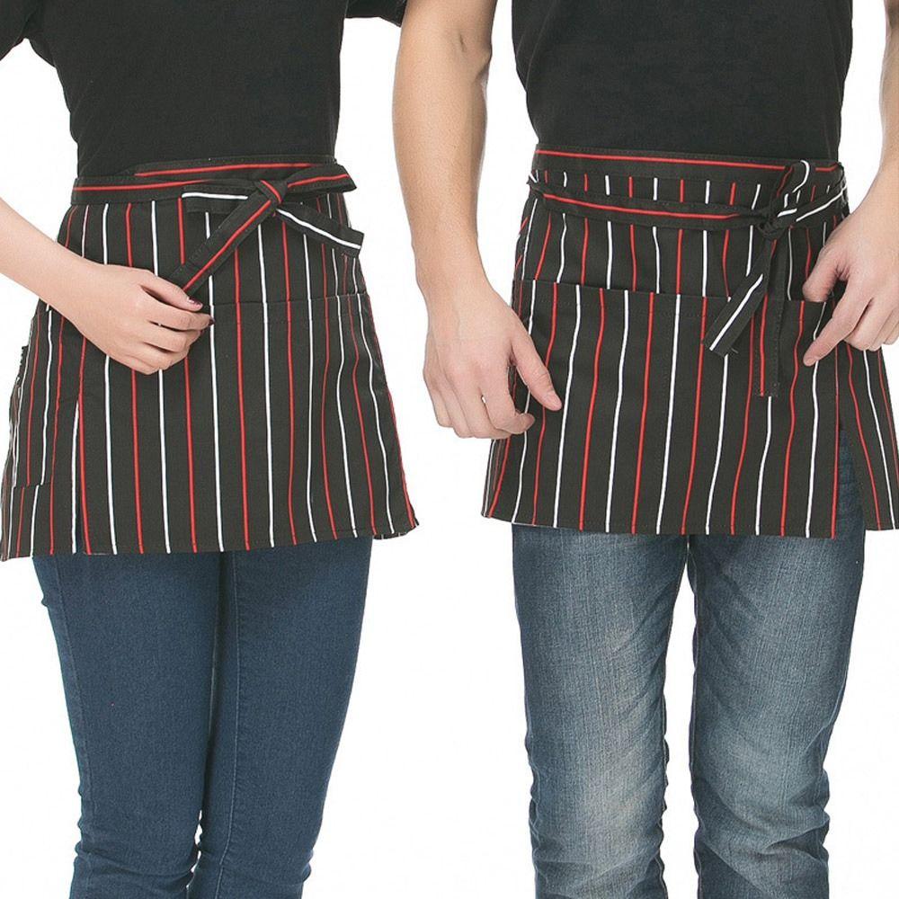 Бар Паб Кафе Кулинарный Полуфартук Защищающий от загрязнений Поясные фартуки Инструменты для уборки Рабочий фартук Женский Мужской