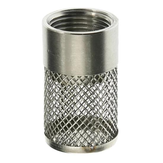 Inlet Suction Strainer Stainless Steel Garden Hose Inlet Filter Mesh Easy Install Intake Hose Pickup Filter Head for Irrigation Water Pump Filter