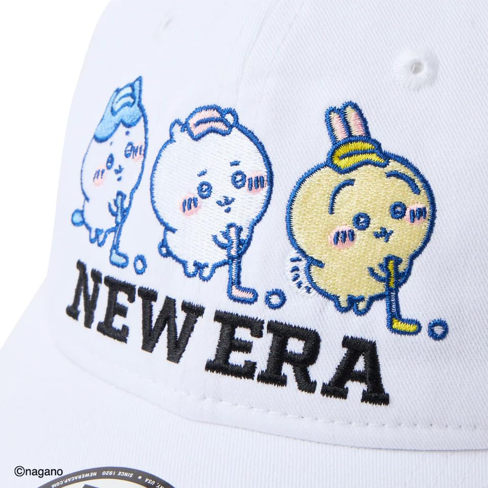 NEWERA GOLF 9TWENTY 920 Длинный козырек Chiikawa Golf Гольф Регулируемый размер [New Era] Кепка, Дизайн, Одежда, Аксессуары, (Япония, Алфавит, С, Л, Белый)