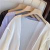 Plus Size Women's Summer Thin Cardigan Outer Wear Sun Protection Clothes Shirts Loose Casual Tops