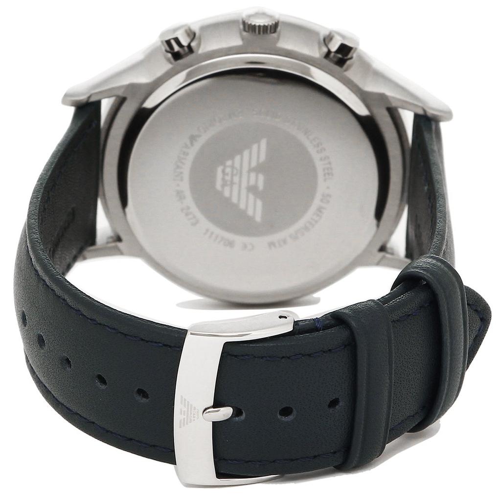 Watch EMPORIO ARMANI AR2473 Navy Blue Silver [Emporio Armani] Men's [Item]