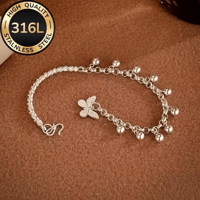 Butterfly Bell Forest Style Women's Bracelet Fresh, Elegant, Simple Design, Vintage Fashion Versatile Accessory