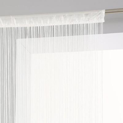 Шторка нитяная 90 x 200 см Atmosphéra - Слоновая кость