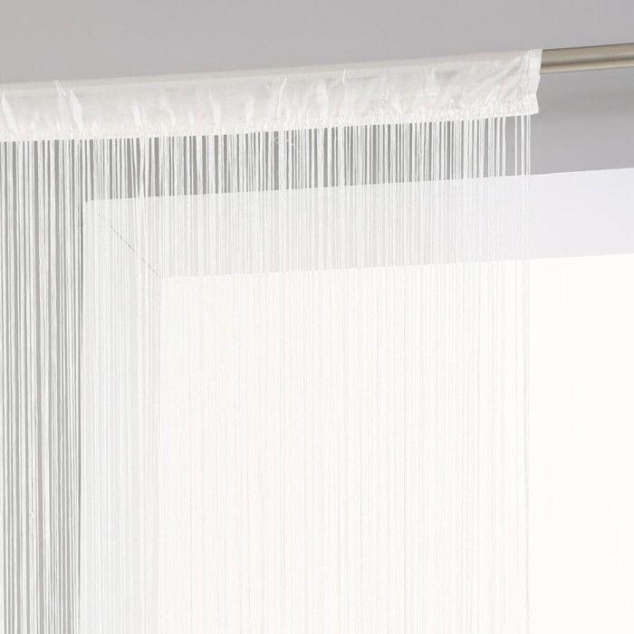 Wire Curtain 90 X 200 Cm Atmosphéra - Ivory