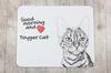 Toyger – Mouse pad with print, personalized cat pad | Art-Dog