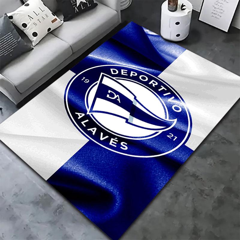 Deportivo Alaves Carpet Rug for Living Room Bedroom Home Sofa Decoration,Kids play Non-slip Floor Mat