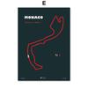 Monaco Suzuka Albert Park Portimao Race Track Map F1 Nordic Poster Wall Art Print Canvas Painting Decor Pictures For Living Room