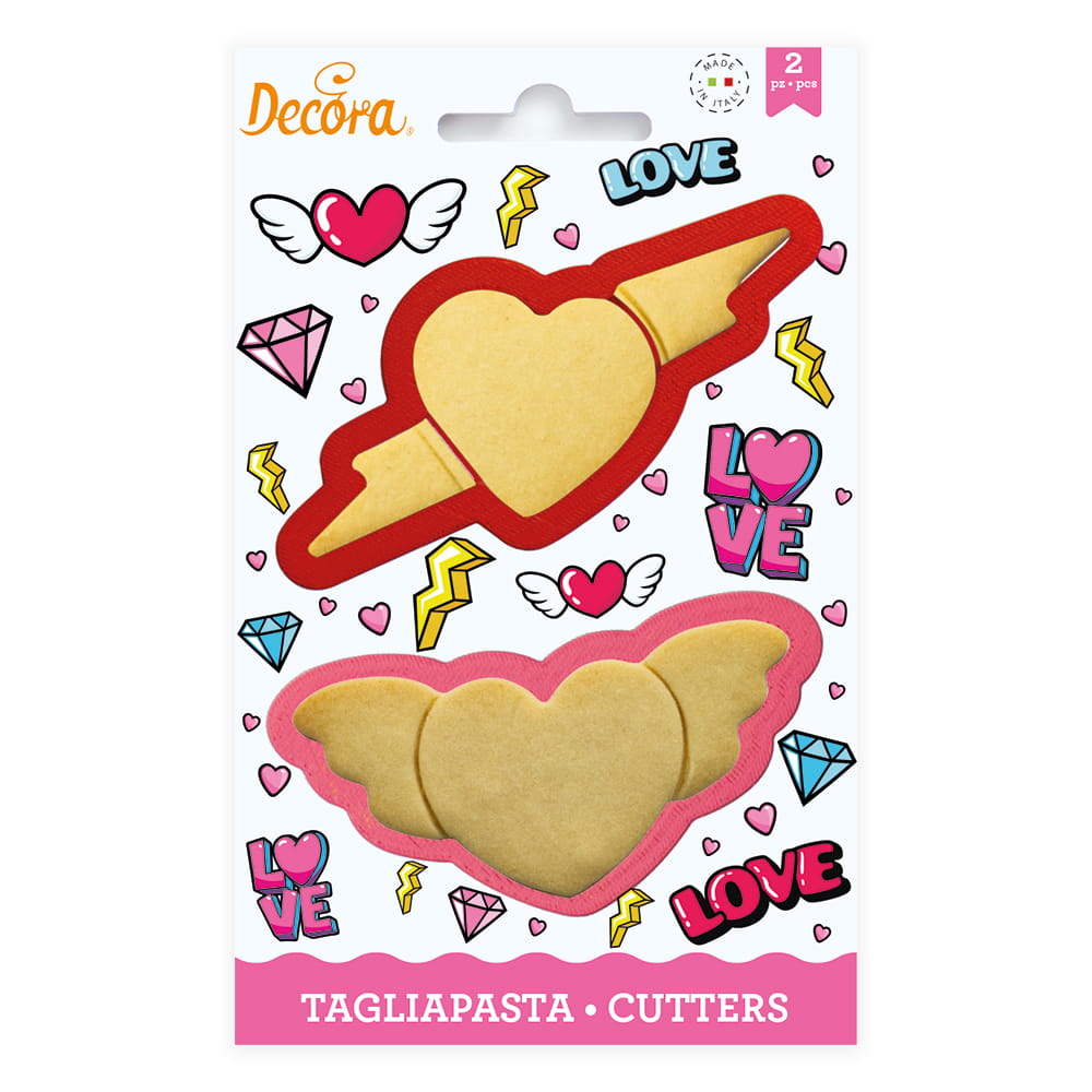 Love Cutters 2 Pcs Valentine' Day Molds