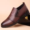 2024 осень новые мужские деловые кожаные туфли мужские британские кожаные туфли с острым носком мужские туфли 8817