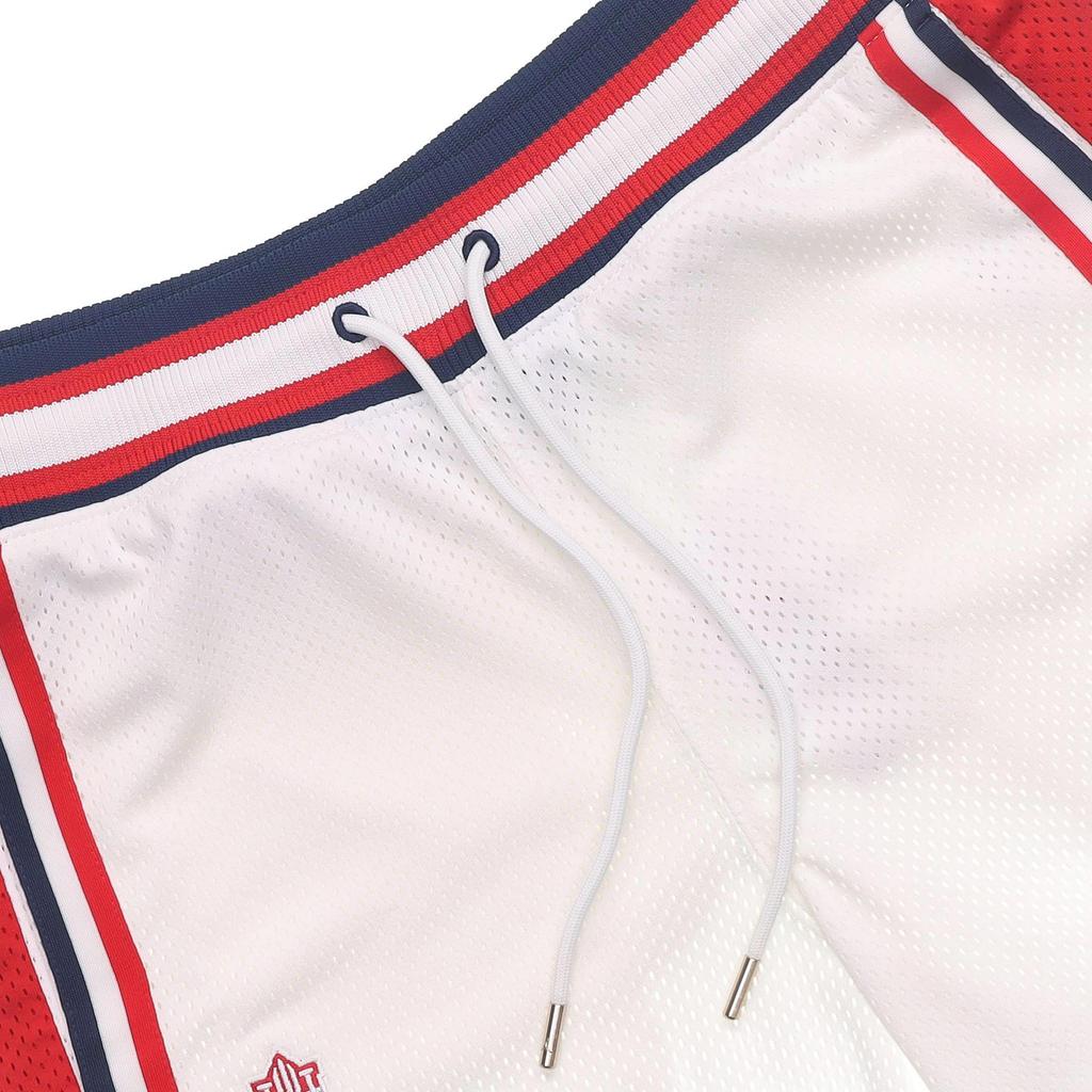 Jordan Trophy Room Collaboration Pattern Print Breathable Sports Basketball Casual Shorts Unisex Bottoms White Orange DR2957-133