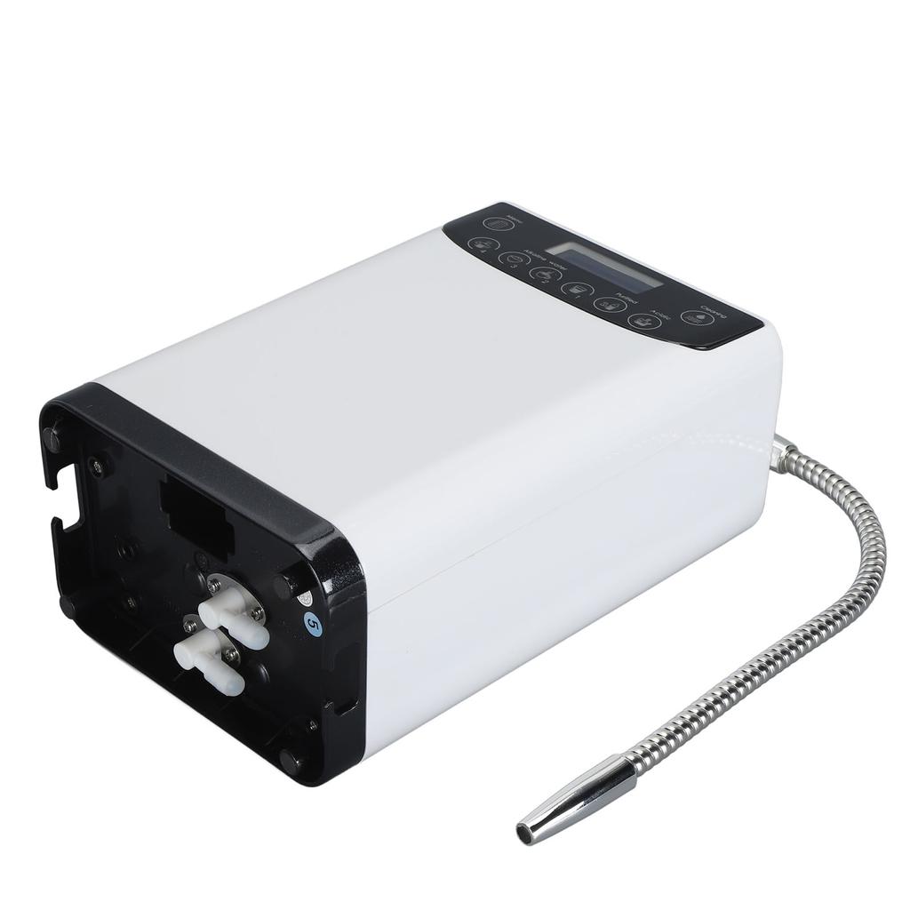 Hydrogen Rich Alkaline Water Machine White LED Display Touch Control Automatic Cleaning Alkaline