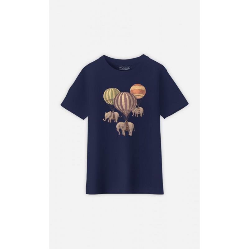 Детская футболка ПОЛЕТ СЛОНОВ