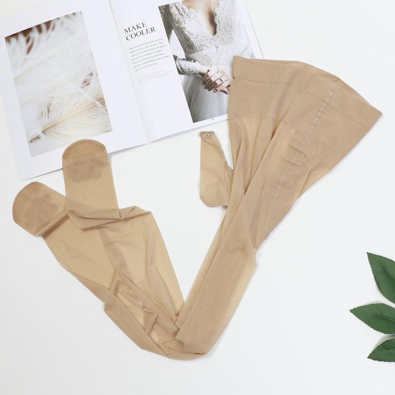 Men'S Penis Sleeve Ultra-Thin Anti-Snag Pantyhose Male Sensual Fun With Insertion Body Nine-Point Stockings