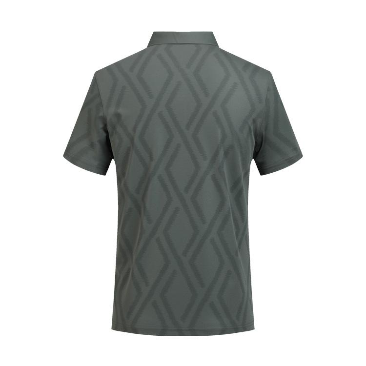 Langdeng Men's Summer Smooth, Breathable, Modal Comfortable Polo Shirt