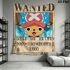 Poster Monkey D Luffy Tapestry Background Cloth Wallmounted Home Decor Work Of Art Soft