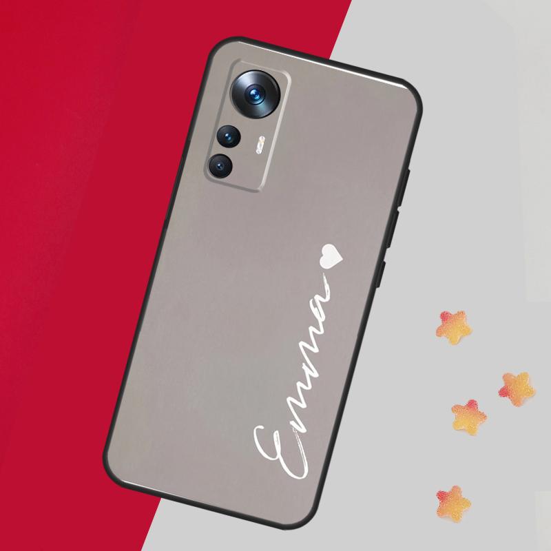 Персонализированная монограмма для POCO F5 X3 X5 Pro F3 F4 M5s X4 GT Чехол для Xiaomi 13 14 Pro 11T 12T 13T Pro 12 Lite 12X